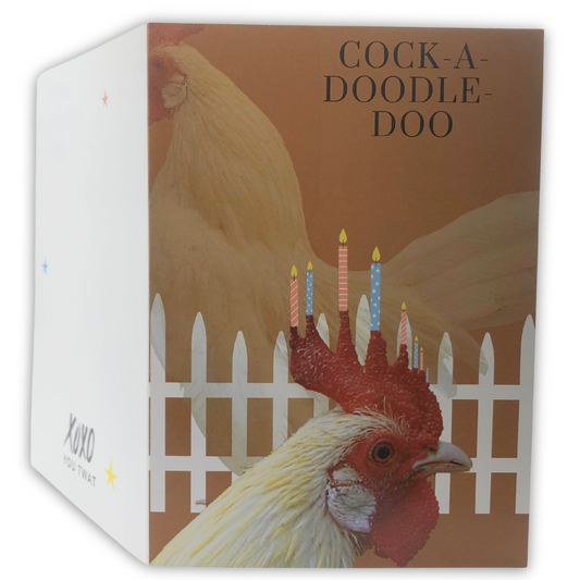 Happy Birthday Rooster Pop Up